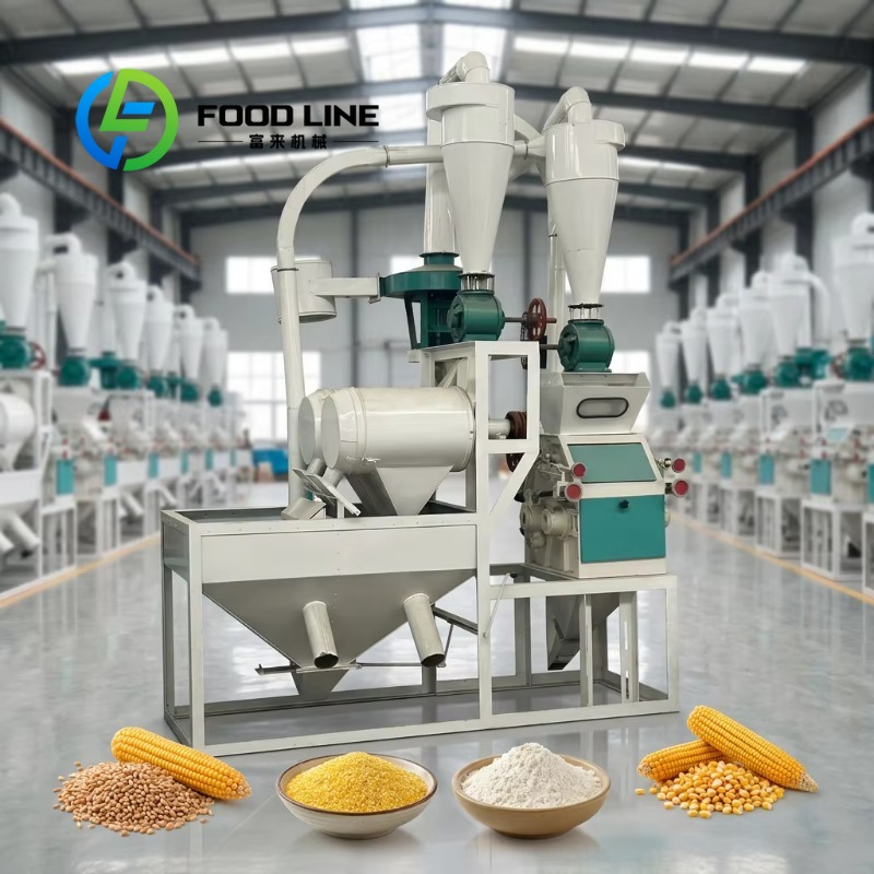 Farming Zone - Horizontal Corn Wheat Flour Mill Mobile