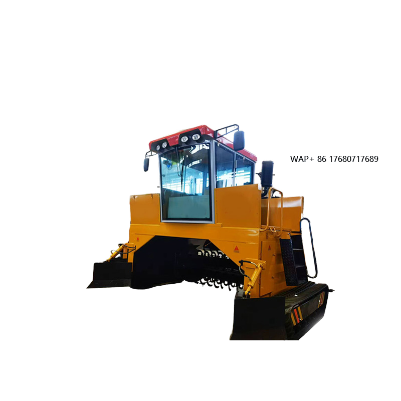 Compost Turner Machine - Large Capacity Agriculture Mobile Compost Windrow