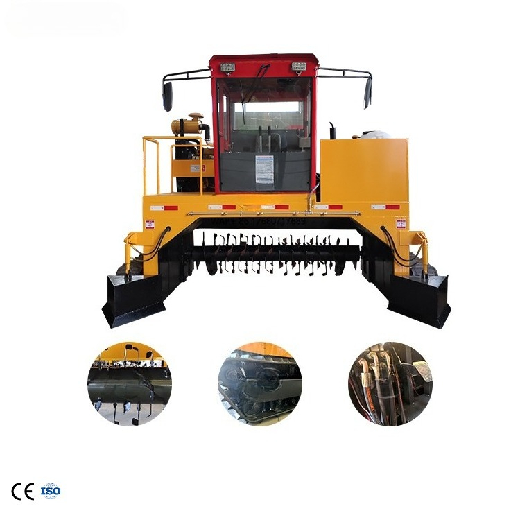 Automatic Compost Manure Makin - огляд і ціна Compost Turner Machine