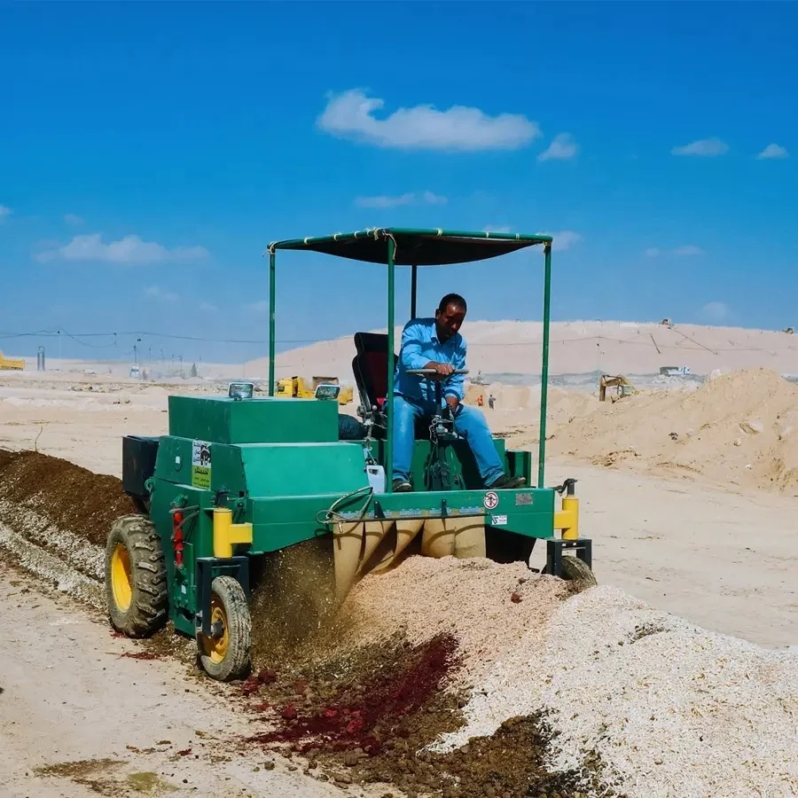 Wheeled Mobile Fertilizer Orga - огляд і ціна Compost Turner Machine