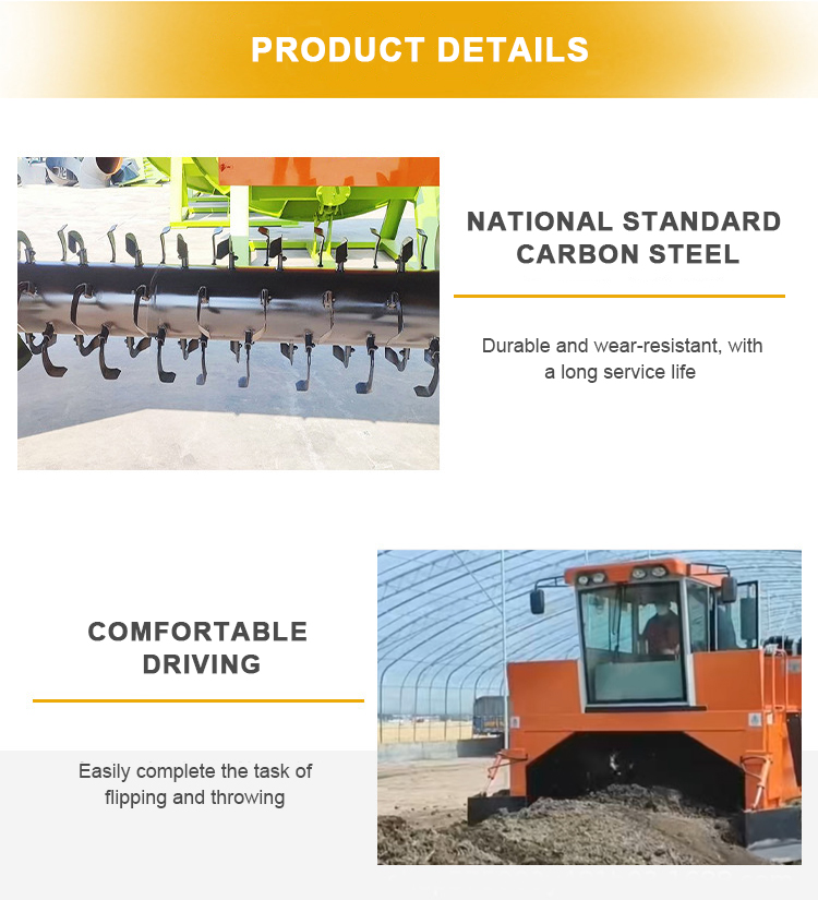 Large Capacity Agriculture Mob - огляд і ціна Compost Turner Machine