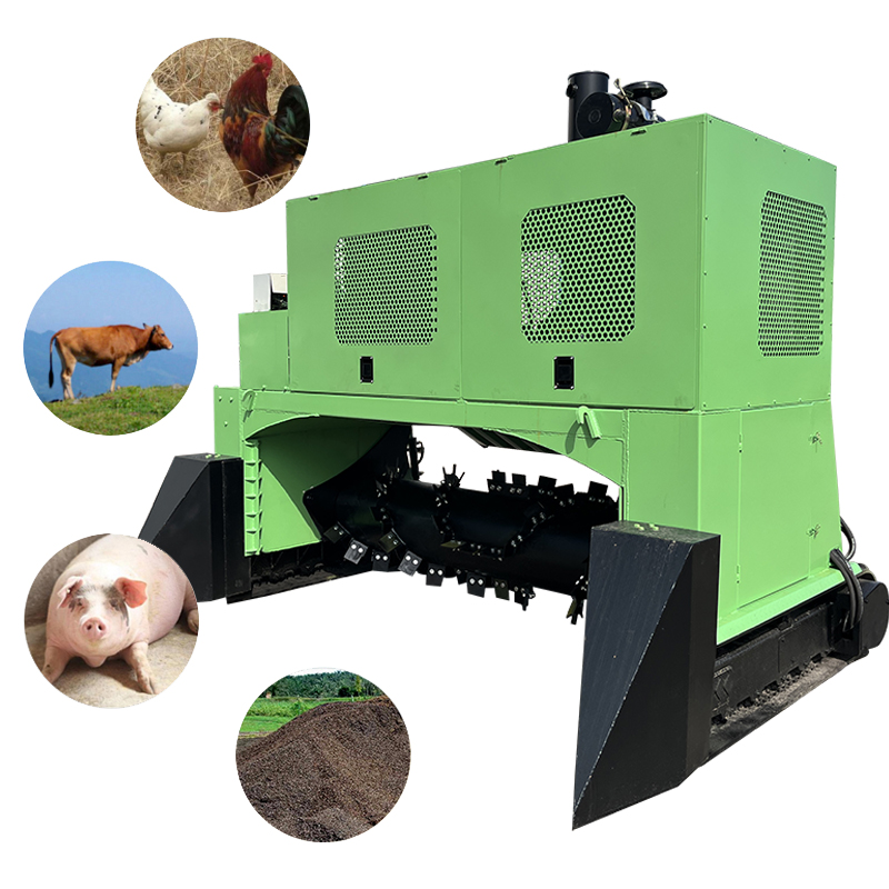 Farm Machinery Tractors Fully  - огляд і ціна Compost Turner Machine