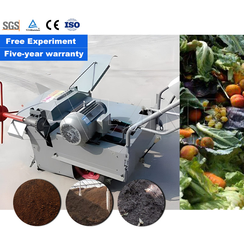 LANE Self-Propelled  Mixer Fac - огляд і ціна Compost Turner Machine