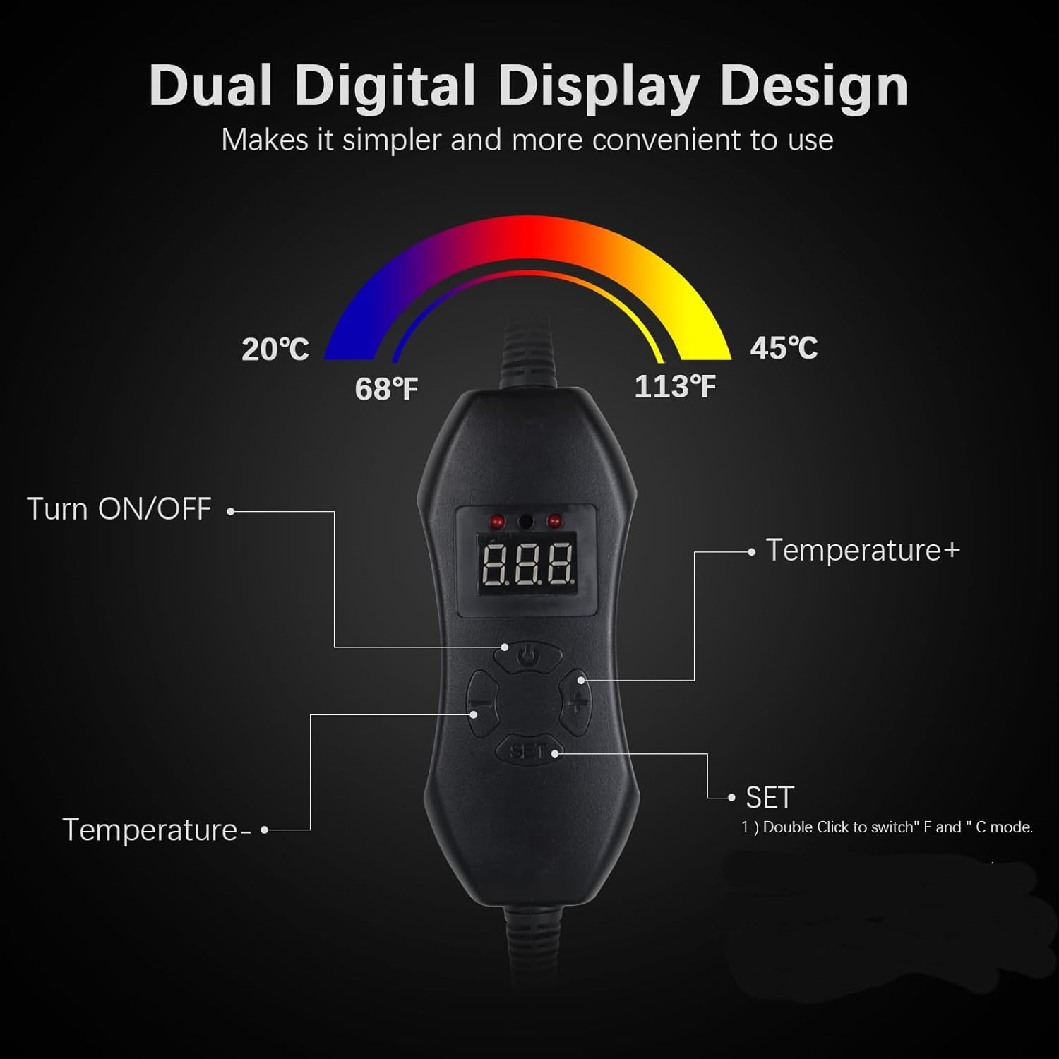 Seedling Heat Mat With Digital - огляд і ціна Plant Growth Regulator