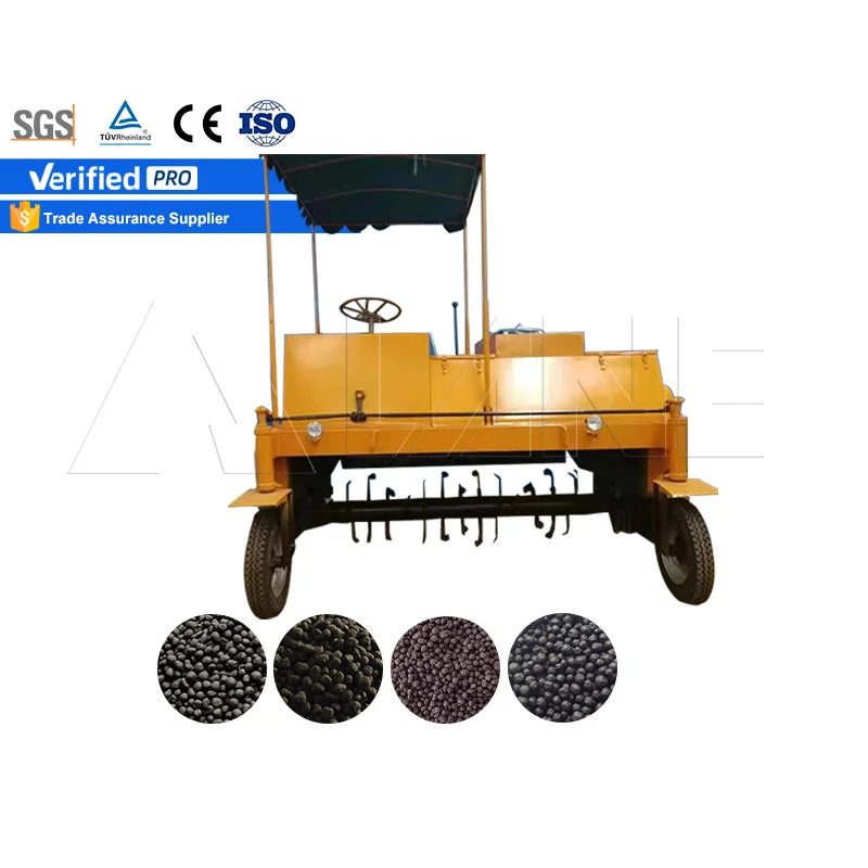 LANE Compost Pellet Making Mac - огляд і ціна Compost Turner Machine